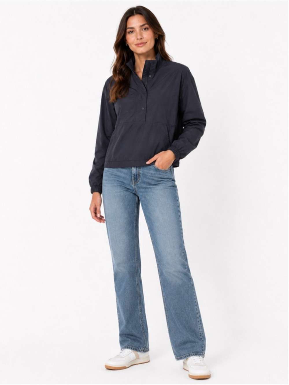 Women's GapFit Navy Utility Jacket M